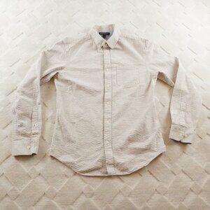 Banana Republic Cream Casual Button Down Shirt